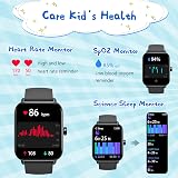KALINCO Kids Smart Watch IP68 1.8 in 100 Sports Modes Call HR Sleep Monitor view 5