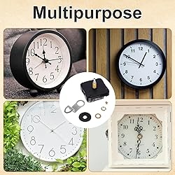 Quartz Clock 12888 Movement Replacement Set, Wall