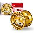 Duncan Toys Barracuda Yo-Yo, Unresponsive Pro Level Yo-Yo, Concave Bearing and Aluminum Body, Gold w/Splash