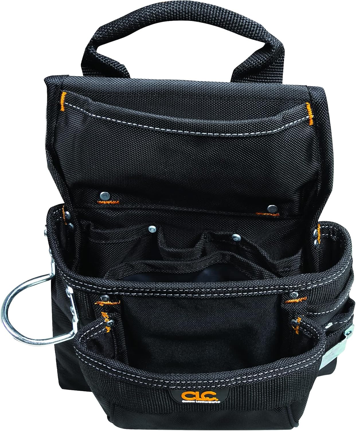 CLC Custom Leathercraft 5605 Professional Carpenters Combo Tool Belt, Black, 18 Pocket - Tool Belts - 