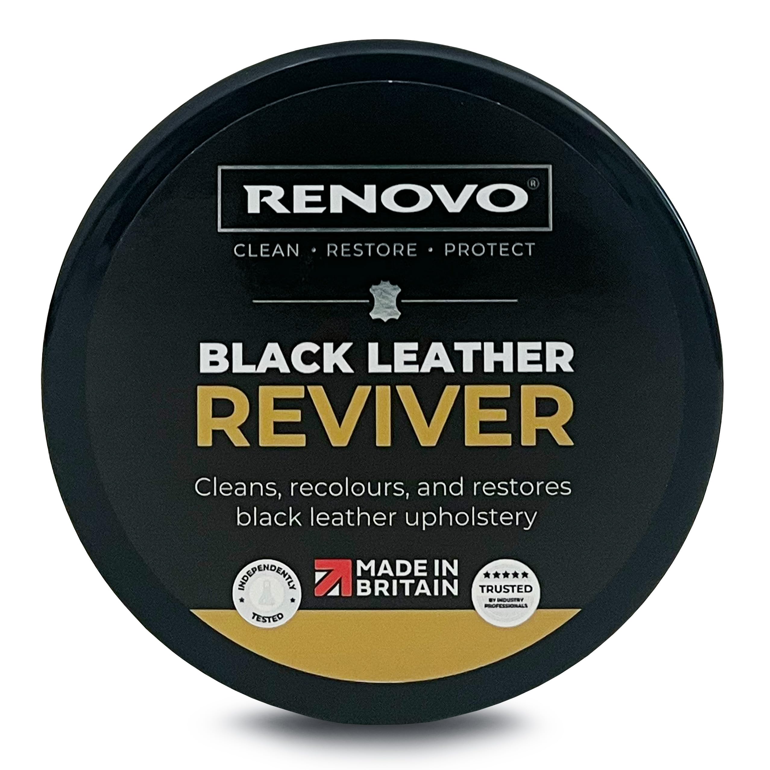 Renovo RLRBLA1147 Leather Reviver, 200 ml, Black