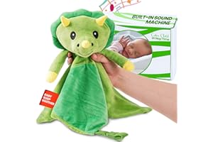 LOVE BY EMI Newborn Gift - White Noise & Lullaby Plush Lovey Helps Speed up Pre-Sleep Calming Routine - Reduce Night Wakeups – More Quality Sleep for Mom – Baby Gift Newborn - Toddler Toy