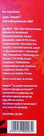 acnemoist moisturiser