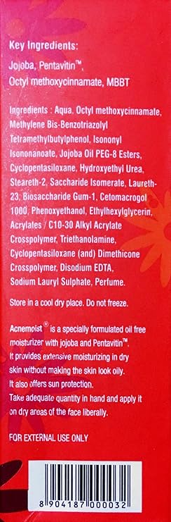 acnemoist cream price