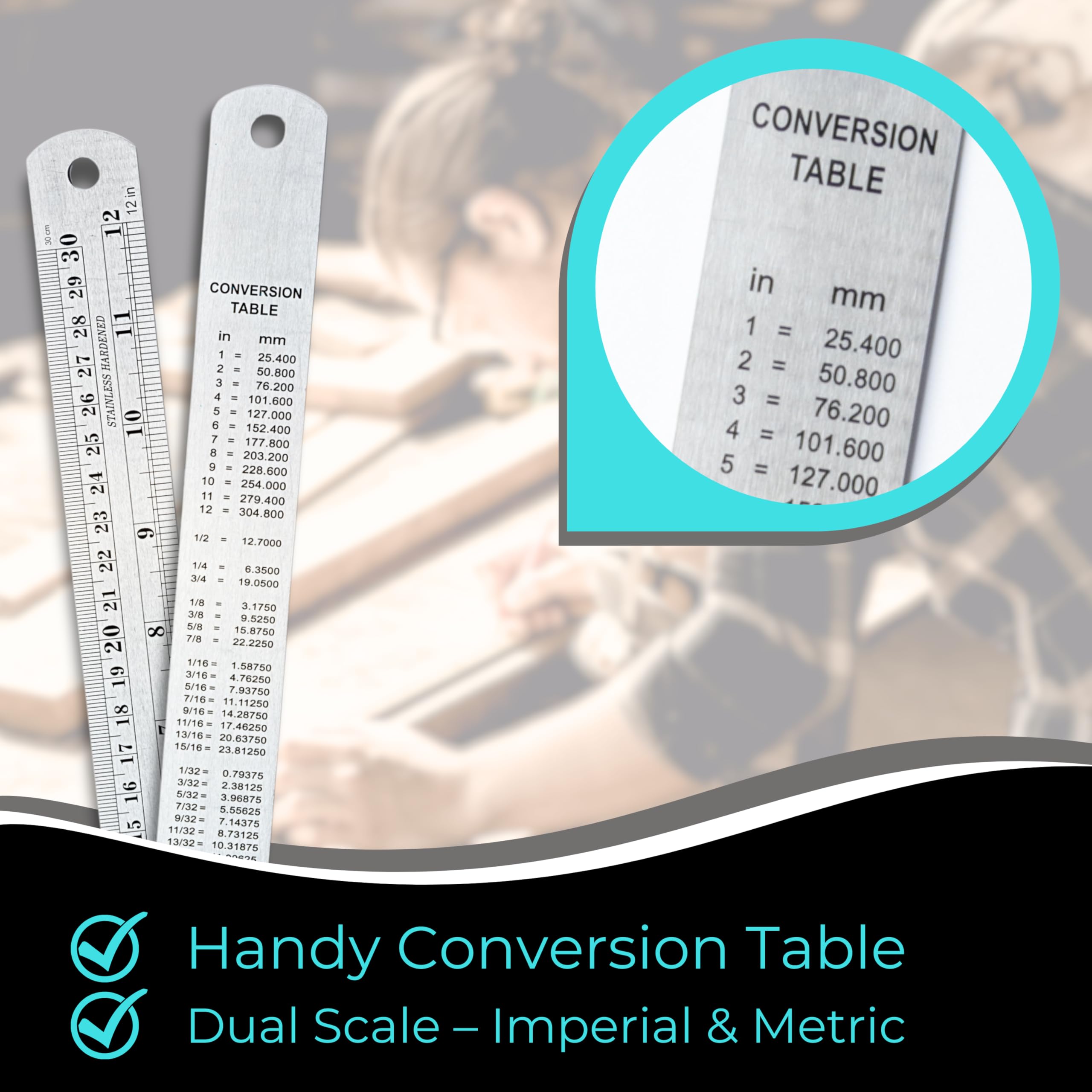 Mua NOKKO Metal Ruler 12 Inch Pack Of 10 Measuring Set Of 12 Inch Mua NOKKO Metal Ruler 12 Inch Pack Of 10 Measuring Set Of 12 Inch