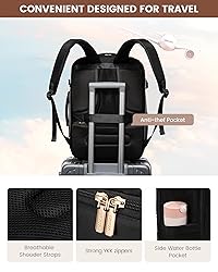 LOVEVOOK Travel Backpack for Women&Men,TSA Personal