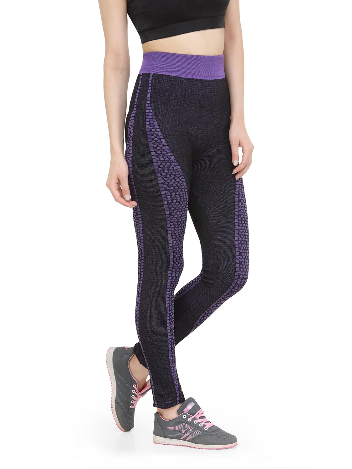 camey women's cotton tights (black_free size)