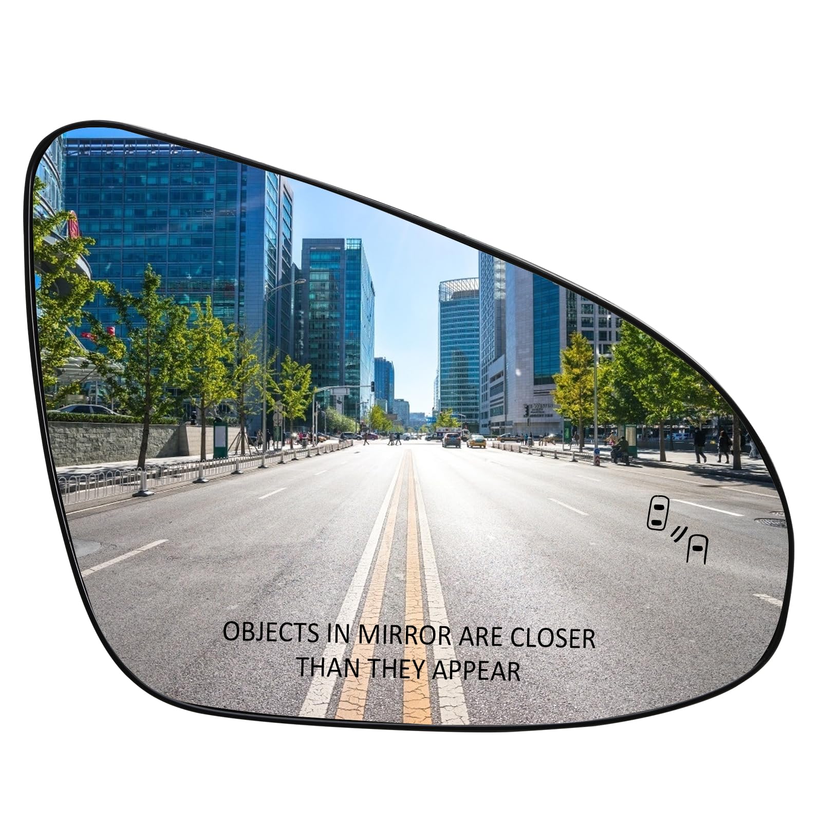 Photo 1 of LOIYLLEN Passenger Side Mirror Replacement for Toyota Camry 2012-2017, Avalon 2013-2018 Hybrid - Right Side Mirror Glass, Rear View Mirrors Glass with Power Heated & Blind Spot
