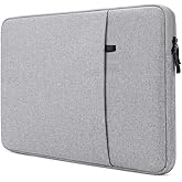 NIDOO 12" 13 inch Laptop Sleeve Case for 12.9" iPad Pro M1 M2 / 13" 13.6" MacBook Air/Surface Pro 7 8 9 X / 11.5" Lenovo Tab P11 Pro Tablet/ThinkPad Z13 / 13.4" Dell XPS 13 Plus/Galaxy Grey