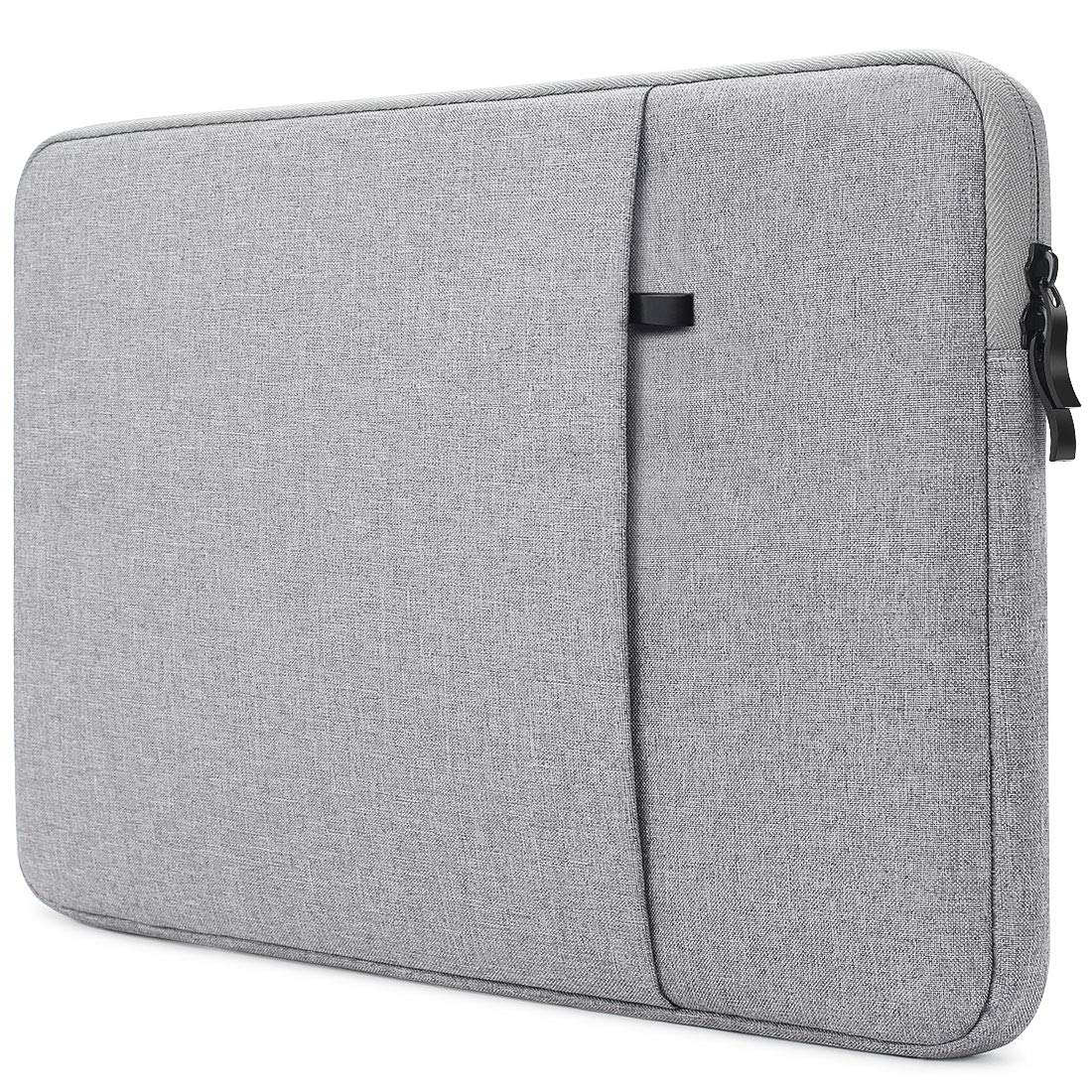 NIDOO 13 Inch Laptop Sleeve Case Protective Bag Cover for 13" 13.6" MacBook Air/ 13" iPad Pro M4/ Surface Pro 10 9/ ThinkBook 13x/ 13.3" ThinkPad X13 Z13/ Yoga Tab Plus/ 13.4" XPS 13 (Plus), Grey — image 1