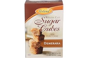 Roland Rough Cut Demerara Sugar Cubes - 17.6 oz by Roland