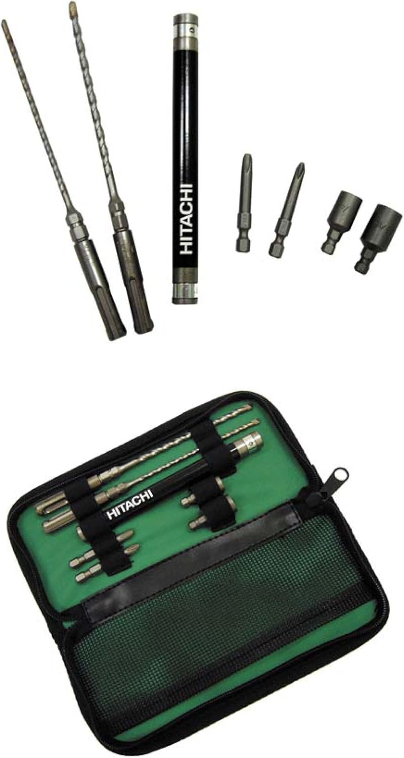 Hitachi 725616 SDS4+Hex Drill Bit Set 7Ps Home Improvement