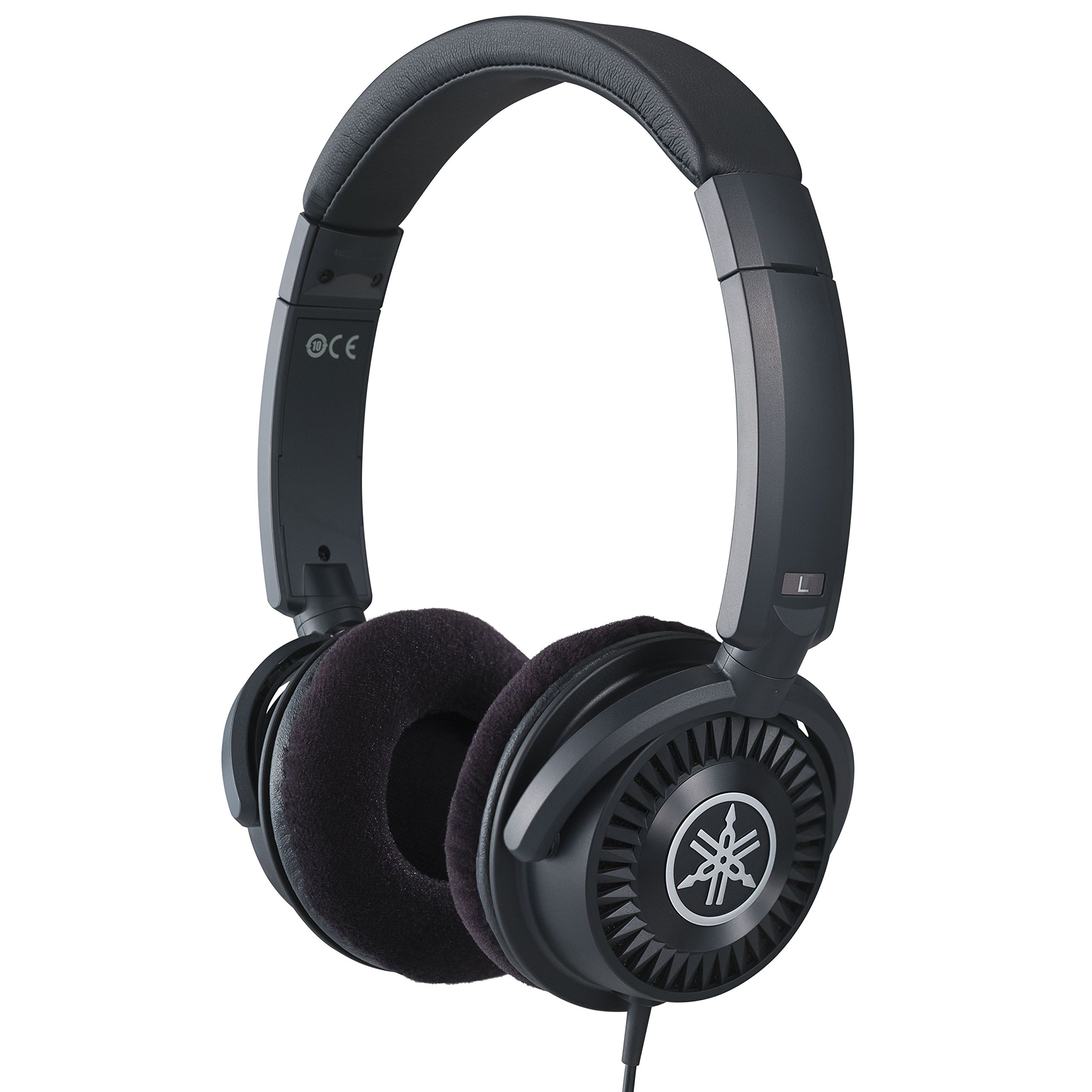 Yamaha HPH-150 Headphones, quality, clear sound and deep bass, open-backed, wired musicians headphones, in black — image 1