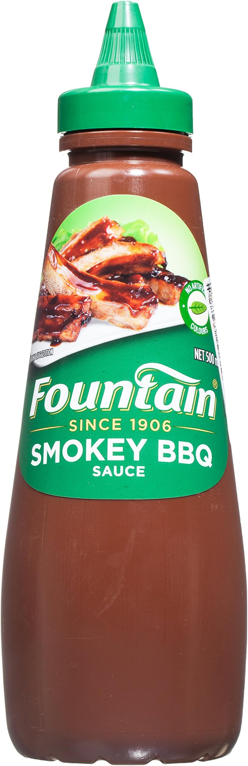 Fountain Smokey Bbq Squeeze Sauce 500ml