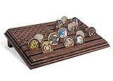 TESLYAR 6 Rows Military Challenge Coins Stand