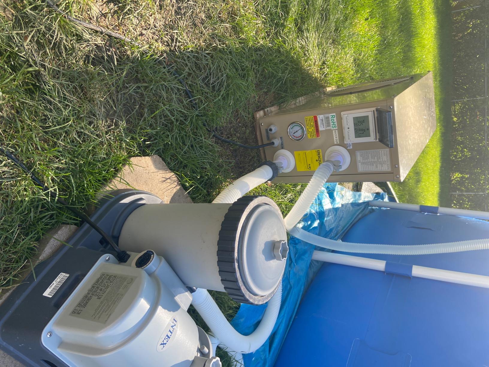 52/mo Finance FibroPool Swimming Pool Heat Pump FH120 20,000 BTU