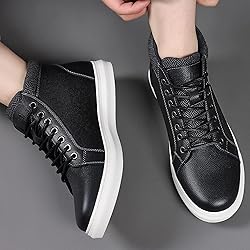 Arkbird Mens Leather Sneaker Fashion Classic Casual