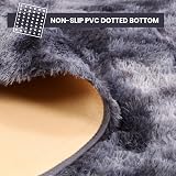 Aspire Homeware Dark Grey Rug 80x150 cm Non Slip Shaggy Thick Pile view 6