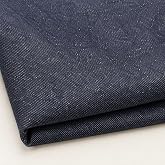 60" 100% Cotton Italian Denim 10 OZ Dark Indigo Blue Apparel Woven Fabric by The Yard