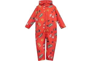 Paw Patrol Rain Suit | Chase, Marshall and Rubble Waterproof Coverall for Toddler