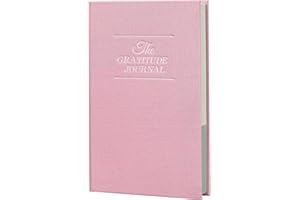 ipoul Pink Gratitude Journal, 5 Minute Journal for Women, Daily Guided Journal with Prompts, Woman's Mindfulness Journal, Inspire Productivity, Affirmation, Self Care and Self Reflection.