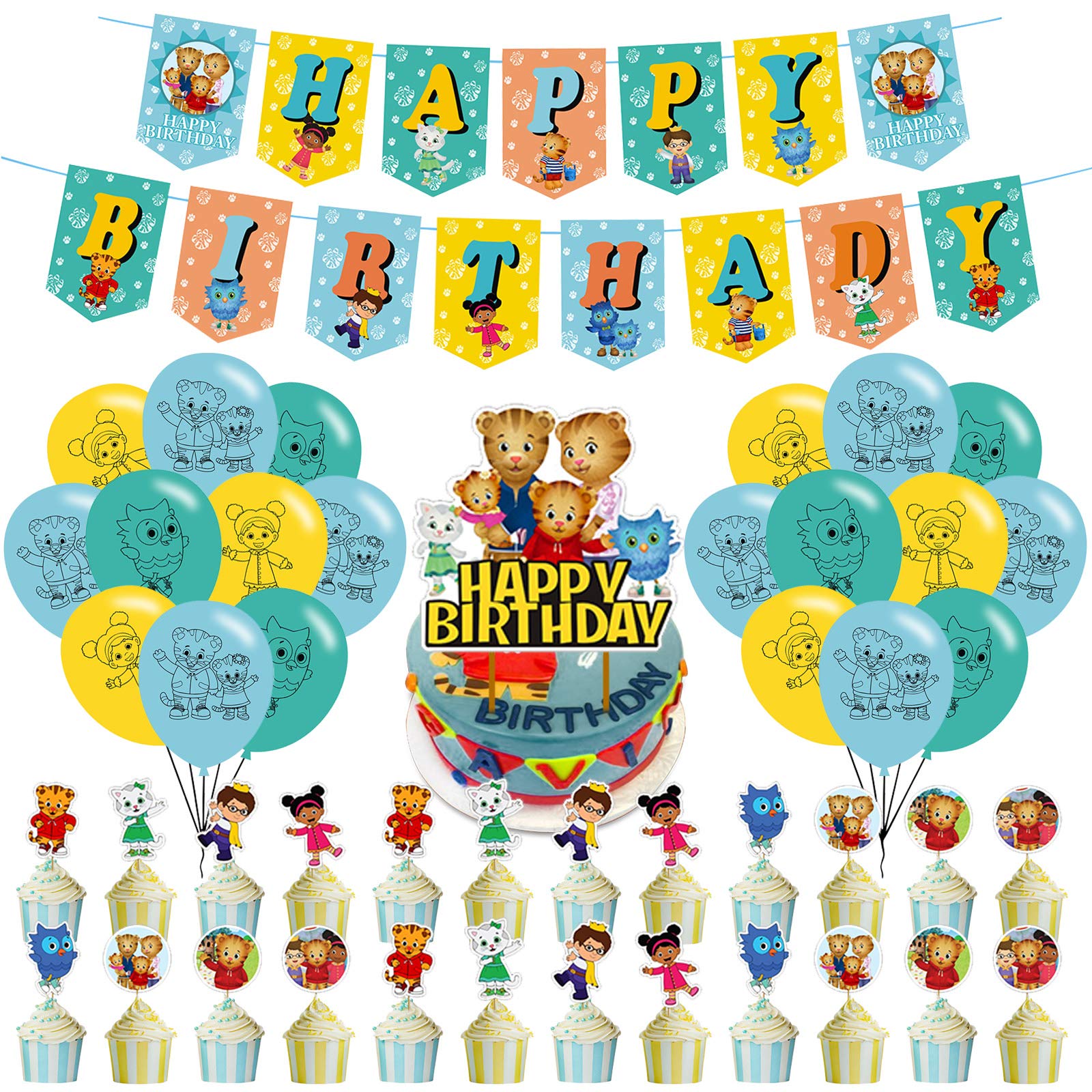 Buy Daniel Tiger s Neighborhood Party Decorations Birthday Party 