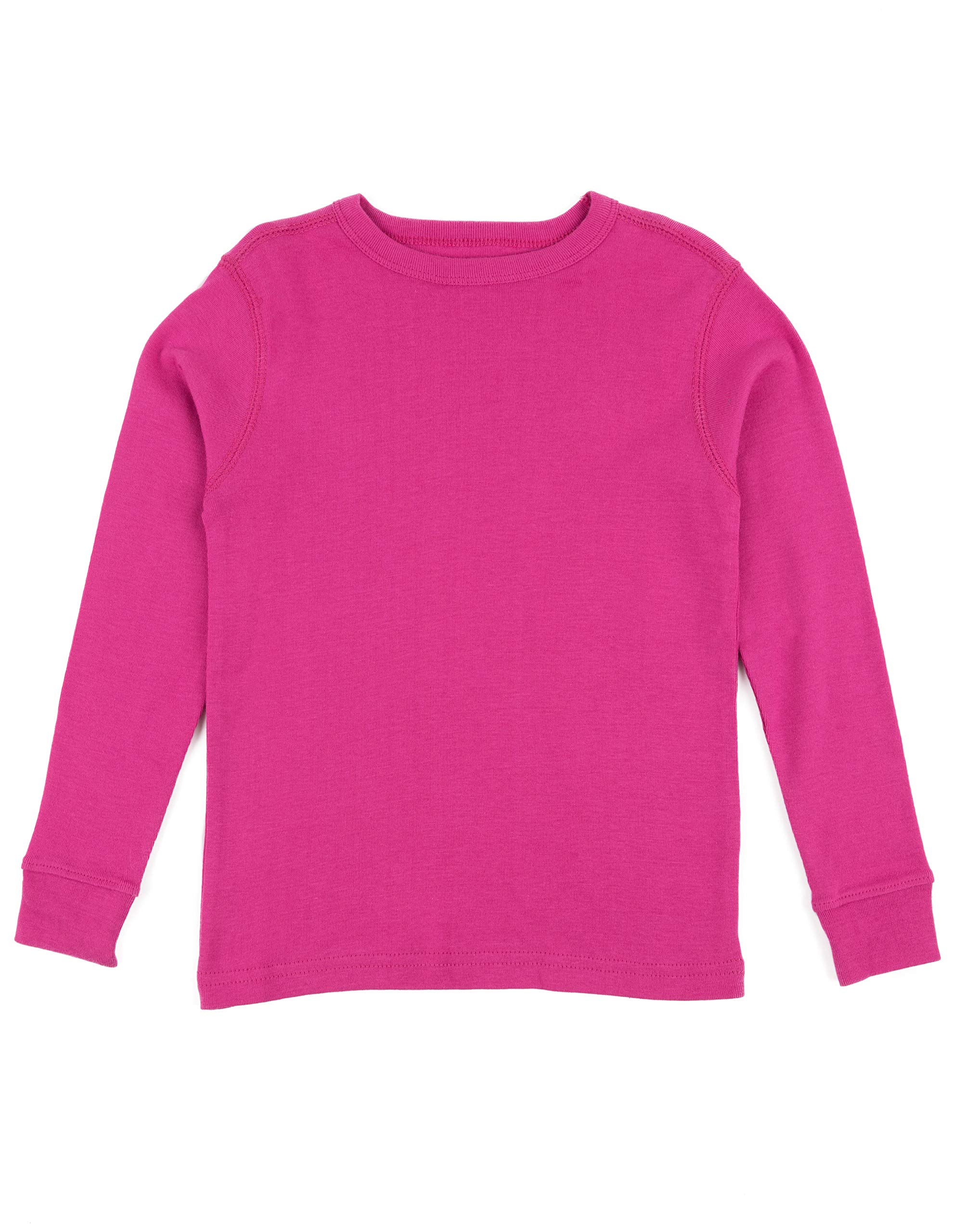 Leveret Long Sleeve Solid T-Shirt 100% Cotton