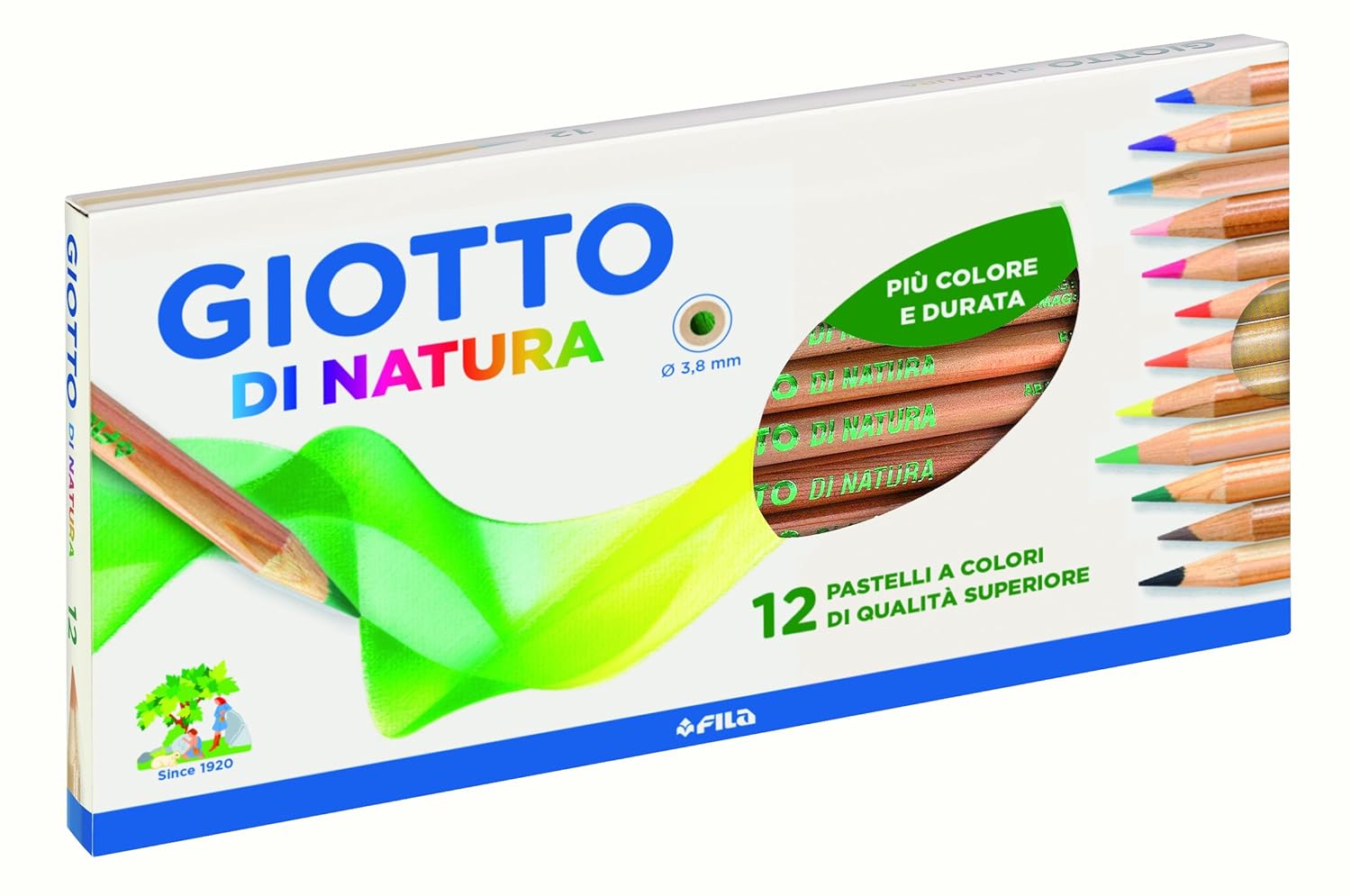 Giotto Pastelli Di Natura 3 8 mm Confezione da 12 Amazon Giotto Pastelli Di Natura 3 8 mm Confezione da 12 Amazon Cancelleria e prodotti per ufficio