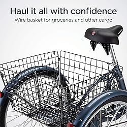 Schwinn Meridian Adult Tricycle Bike, Mens and
