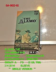 Amazon Com The Alamo Original Cbs Fox Home Video Release John Wayne Richard Widmark Laurence Harvey Richard Boone Frankie Avalon Ptrick Wayne Linda Cristal Joan O Brien Chill Wills John Wayne John Wayne Movies