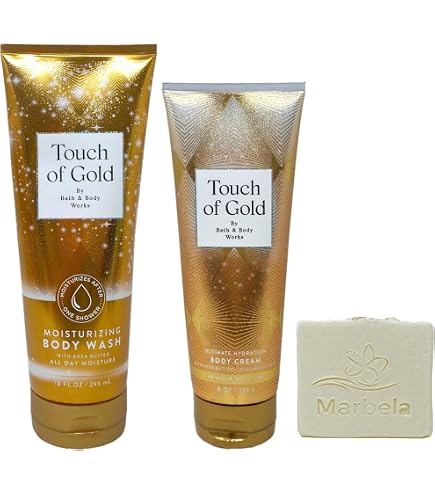 Amazon.com : Bath & Body Works Touch of Gold Moisturizing Body