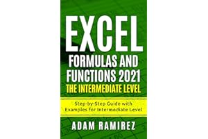 Excel Formulas and Functions 2021—The Intermediate Level: Step-by-Step Guide with Examples for Intermediate Level (Excel Acad