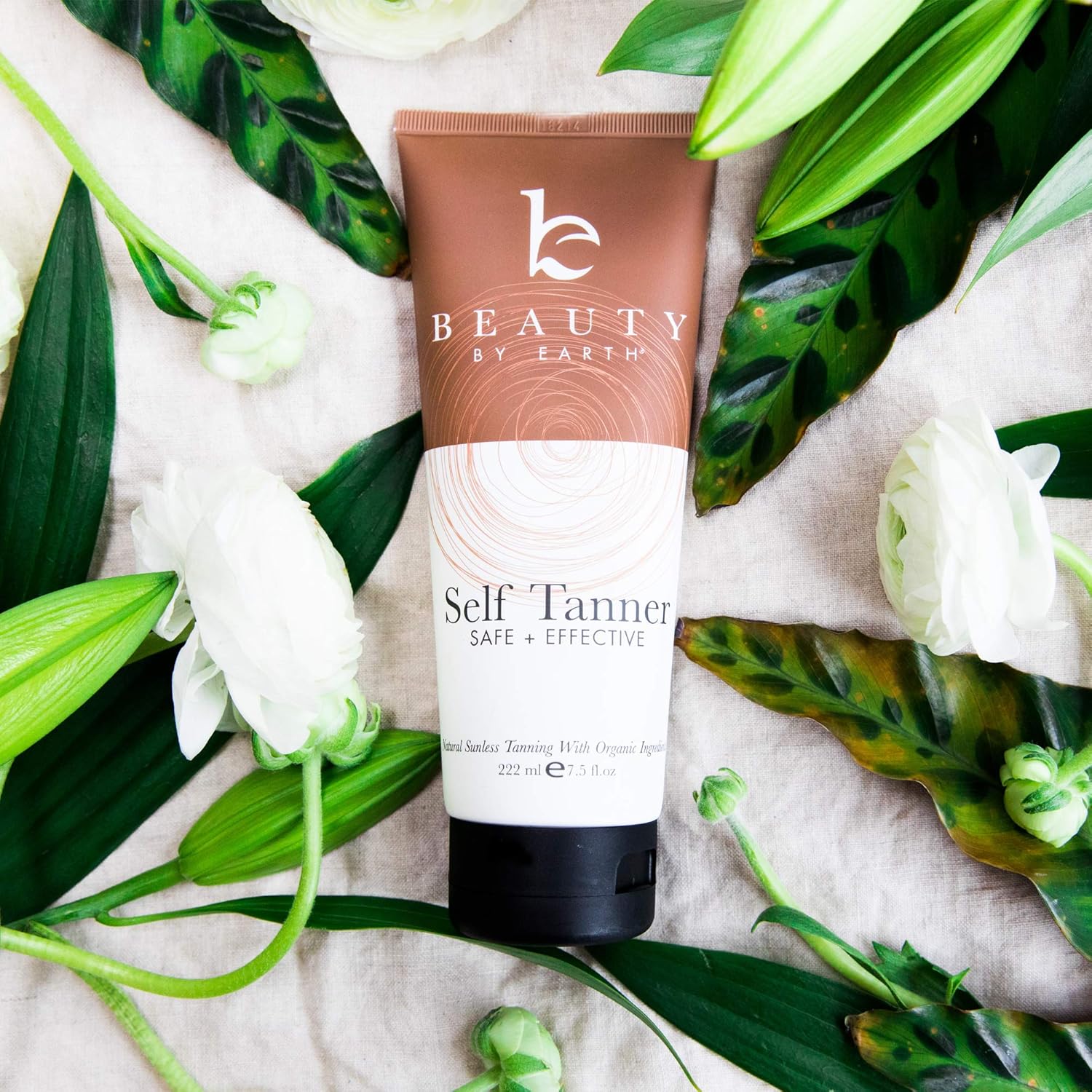Self Tanner - With Organic Aloe Vera & Shea Butter, Sunless Tanning Lotion and Bronzer Buildable Light, Medium or Dark Tan for Natural Looking Fake Tan, Self Tanners Best Sellers (7.5oz) : Beauty