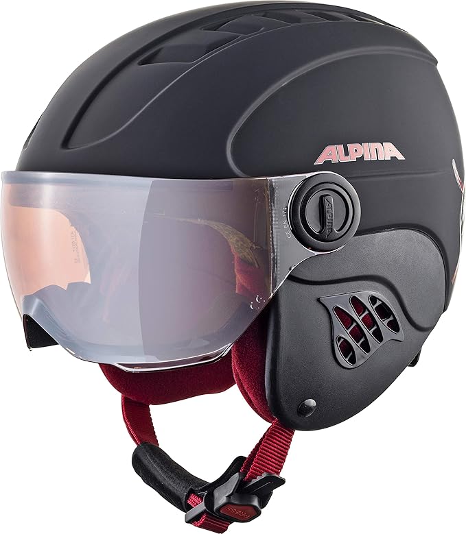 ALPINA Jungen Carat Le Visor HM Skihelm