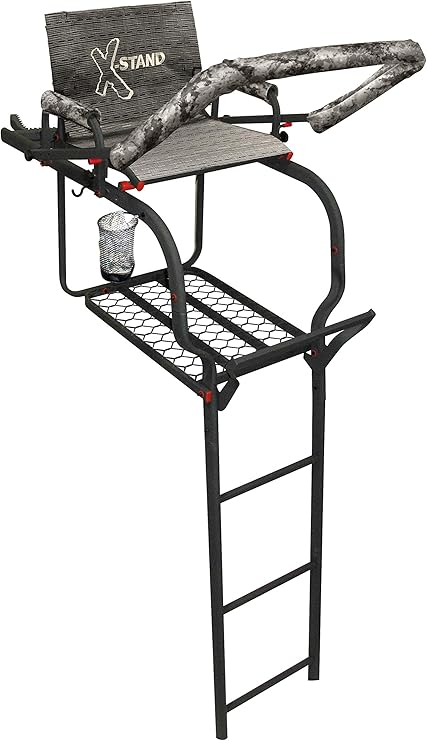 Amazon Com X Stand Treestands The Duke Soporte Para Arbol De Caza 65 6 Ft Color Negro Sports Outdoors