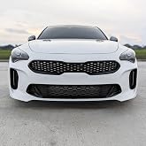 GG Wraps Chrome Delete Blackout Vinyl Overlay For 2014-2015 Kia Optima Grill Trim – Pre-Cut, Upper Front