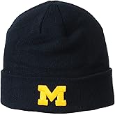 ZHATS NCAA Mens Cuff Beanie Team Color