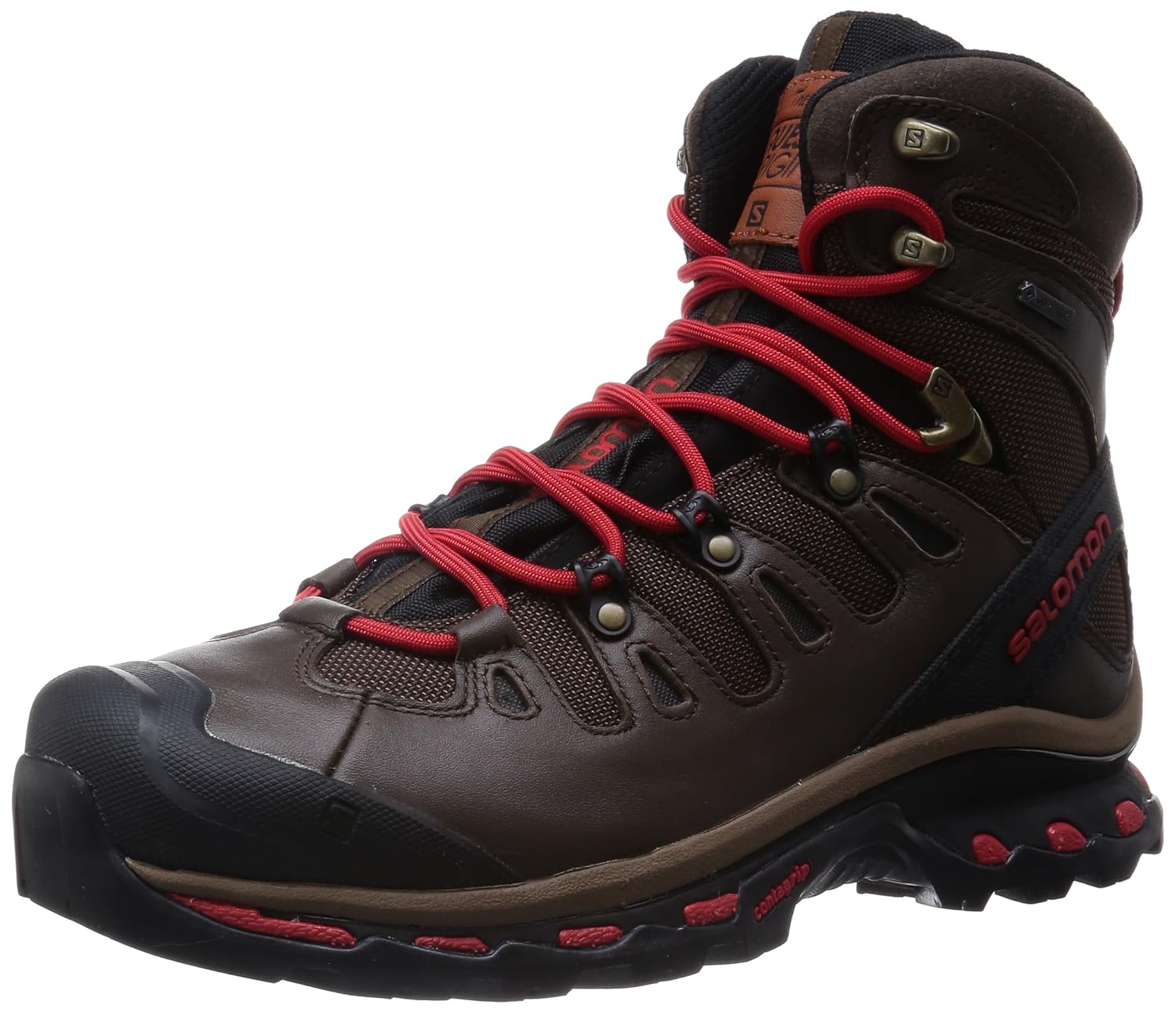Salomon Men's Quest Origins GTX High Rise Hiking Boots, Bright/Black/Quick, 10.5 UK Amazon.co