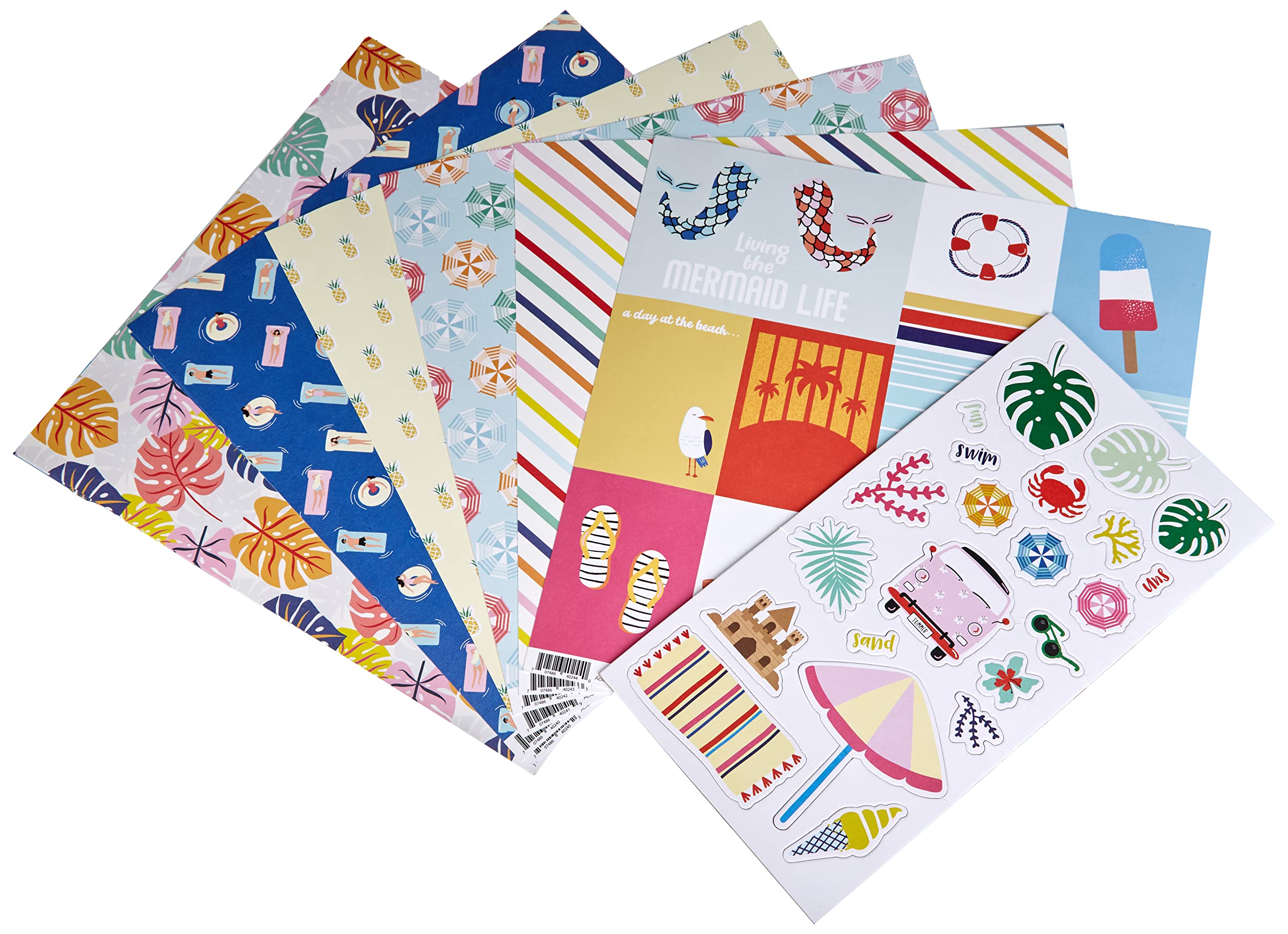 Fancy Pants Designs Vitamin SEA COLLECTN 12X12, 0, One Size