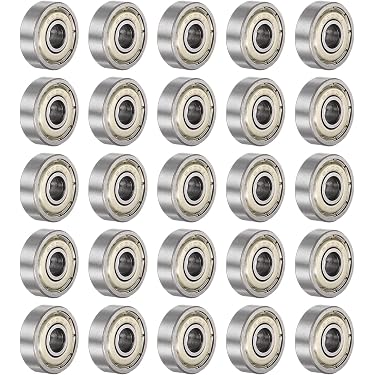 Mardatt Kit Surtido De Bolas De Rodamientos De Acero Cromado De Precisión Métrica, 330 Unidades, 1 Mm, 2,5 Mm, 3 Mm, 3,5 Mm, 4 Mm, 4,5 Mm, 5,5 Mm, 6 Mm, 7
