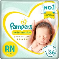 Fraldas Pampers Recém-Nascido Premium Care