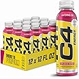 Cellucor C4 Energy Non-Carbonated Zero Sugar Energy Drink, Pre Workout Drink + Beta Alanine, Watermelon, 12 Fl Oz (Pack of 12)