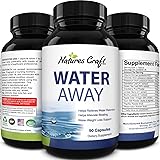 Water Away Supplement for Men and Women Natural Diuretic Pills Relieve Water Retention Fast Reduce Bloating Swelling for…