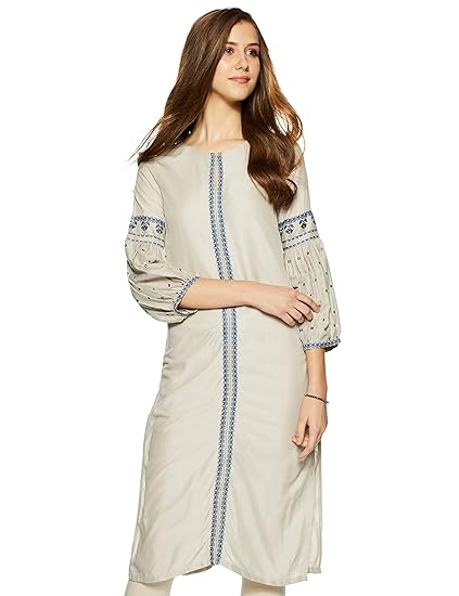 Women's Rayon Straight Kurta
