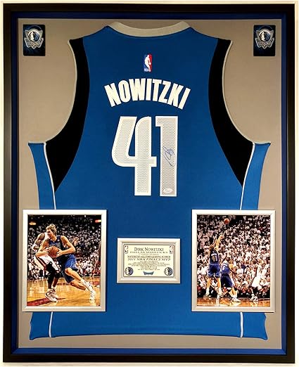 Dirk nowitzki autographed jersey Clearance