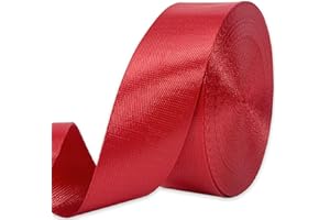 ZHFMLY Nylon Webbing Straps - 1 1/2 inch, 10 Yards Flat Wide Belting Webbing Straps for Bags, Lawn Chair, Pet Collars, DIY Crafts