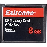 CF8GB CF Memory Card UDMA Speed Up to 60MB/s SLR Camera CF Cards for Professional Photographer,Videographer,Enthusiast