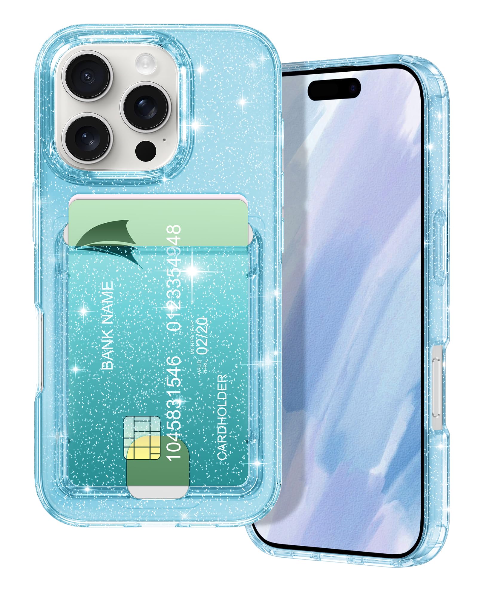 Petocase for iPhone 16 Pro Wallet Case Card Holder
