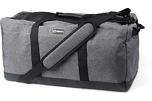 FIREDOG Smell Proof Duffle Bag, Large Smell Proof Bag for Travel Storage