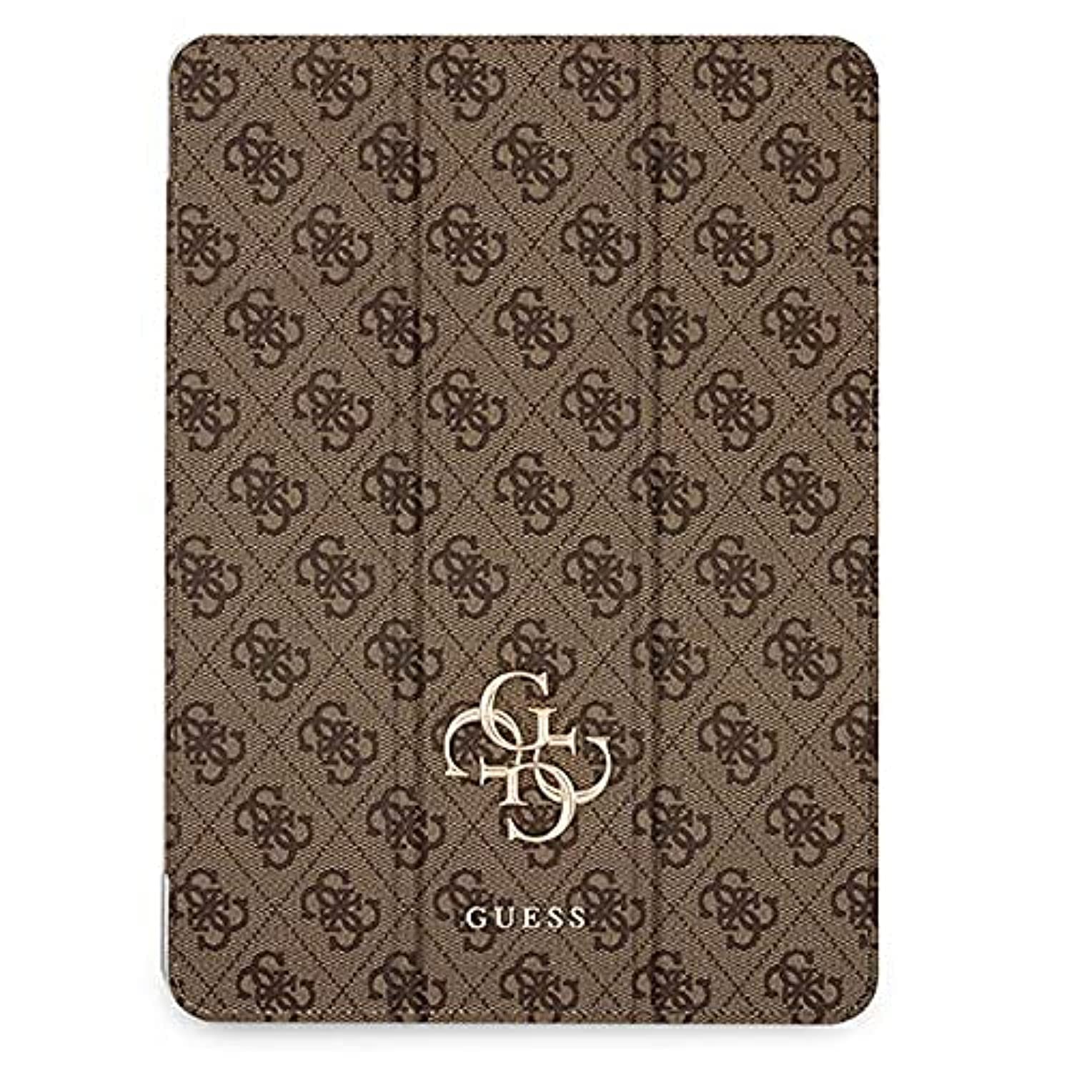 Guess GUIC12G4GFBR Book Cover for iPad 12.9 Inch 2021 Brown 4G Collection